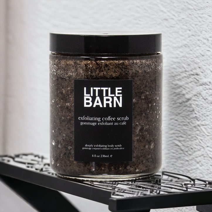 exfoliating coffee scrub